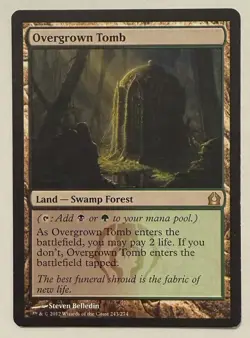 Overgrown Tomb - Return to Ravnica MTG - Image 1