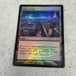 MTG 1x FOIL Maze of Ith NM Judge Promo Magic the Gathering - Image 1