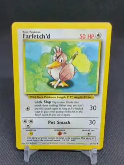1999 Pokemon Base Set 27/102 Farfetch'd - Image 1