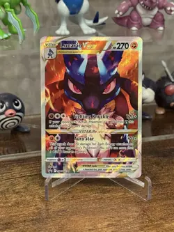 Pokemon Lucario VSTAR SWSH291 Sword & Shield Black Star Promo Holo - Image 1