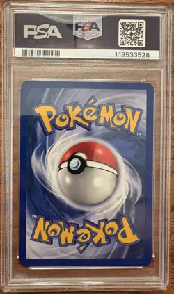 Pikachu #58/102 PSA 7 NM 1999 Pokemon Game TCG Red Cheeks Shadowless Base Set - Image 2