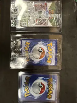 Pokemon TCG 151 UPC Promo Set Mew 053, Mewtwo 052, Metal Mew 205 New Sealed - Image 1