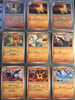 Pokemon Stellar Crown Near Complete Master Set With Reverse 137 Cards Collection - Image 3