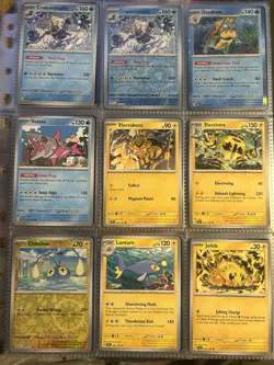 Pokemon Stellar Crown Near Complete Master Set With Reverse 137 Cards Collection - Image 5