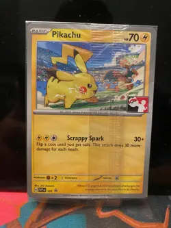 Pikachu #101 SVP101 Play Pokemon League Challenge Promo NM SEALED - Image 1