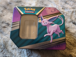Pokemon TCG: V Heroes Tin Box Sylvian (Empty) 2022 **TIN ONLY** - Image 1