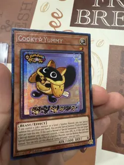 YUGIOH! Cooky Yummy x1 Collector Rare JUSH-EN017 NM Condition - Image 1