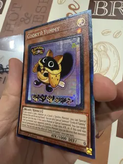 YUGIOH! Cooky Yummy x1 Collector Rare JUSH-EN017 NM Condition - Image 2