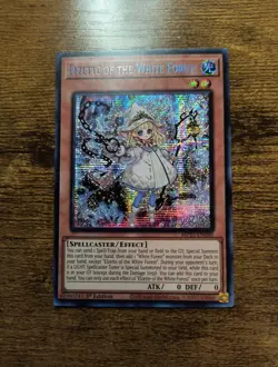 Elzette of the White Forest MP25-EN080 Secret Rare 2025 Mega Pack Yugioh - Image 1