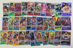 One Piece TCG Lot of 33 Random SR English Cards (Shown in Picture) - Image 1