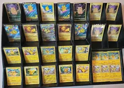 🔥Pikachu Pokemon Card Lot Of Rares For Your Collection Surfing/Tera/full Art📈 - Image 1