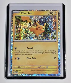 Pikachu 006/015 Holo Rare McDonald’s Promo Pokemon TCG Card NM/M - Image 1