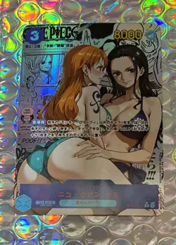 Nami One Piece Anime Bikini Waifu Card - Image 1