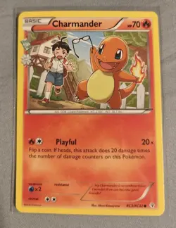 Pokemon TCG Charmander RC3-32 Generations: Radiant Collection Regular NM Card - Image 1