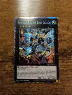 Starliege Photon Blast Dragon MP25-EN034 Starlight Rare 2025 Mega Pack Yugioh - Image 1