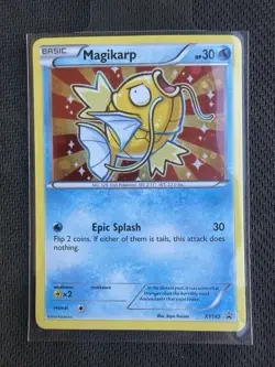 Pokemon Magikarp XY143 Black Star Promo Holo Rare Near Mint Card XY Promo - Image 1