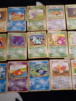 Vintage Pokemon Cards - 24 Card Bulk Lot 1999-2000 Japanese - LP+ - Image 3