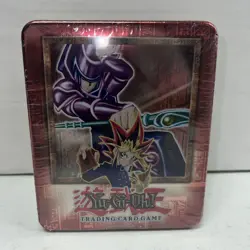 Yugioh Collectors Tin Yami Yugi Dark Magician 2002 Sealed - Image 1