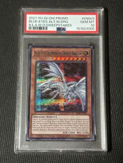 Konami Blue-Eyes Alternative White Dragon Promo Card SBPR-EN003 Yu-Gi-Oh! TCG - Image 1