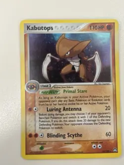 Kabutops 10/108 Holo Rare EX Power Keepers Pokemon Card 2007 LP - Image 1