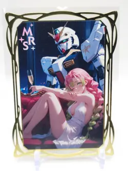 Goddess Story - Gold Metal Waifu Card - Mitsuri Kanroji - NUMBERED 003/100 - Image 1