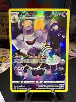 Pokemon Card - Dusknoir TG06/TG30 Brilliant Stars Trainer Gallery Full Art NM - Image 1