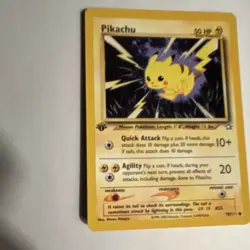 Pokemon Pikachu Base Set 2 Common 50 HP 70/111 Regular English Card - Image 3