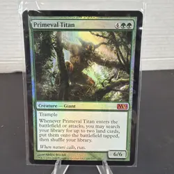 Magic: The Gathering Primeval Titan M12 MTG #188 - Image 1