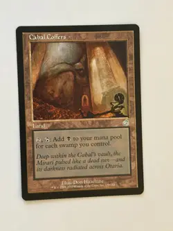 MTG Cabal Coffers (139/143) Torment Land Cards - NM (3 available) - Image 1