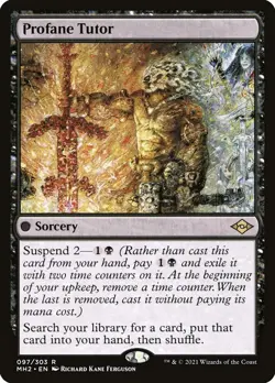 MTG Profane Tutor ** Modern Horizons 2 ** English - Image 1