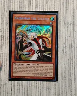 Yugioh 1x Kaibaman the Legend DUAD-EN021 Duelist's Advance Secret 1st Ed NM/MINT - Image 1