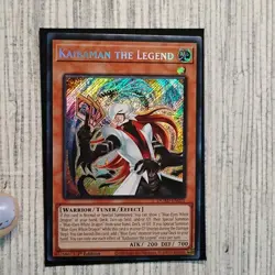 Yugioh 1x Kaibaman the Legend DUAD-EN021 Duelist's Advance Secret 1st Ed NM/MINT - Image 2