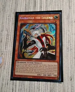Yugioh 1x Kaibaman the Legend DUAD-EN021 Duelist's Advance Secret 1st Ed NM/MINT - Image 4