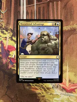 MTG Mutational Advantage Card Universes Beyond: Fallout NM Condition - PIP #0111 - Image 1