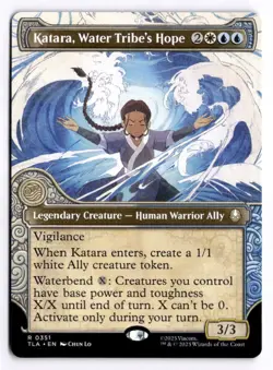 Magic: The Gathering Avatar: TLA Katara, Water Tribe's Hope (Showcase) - Image 1