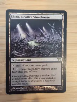 Mtg Shizo Deaths Storehouse x1 USA Magic The Gathering Champions Of Kamigawa - Image 1