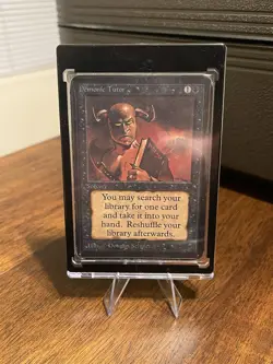 Mtg Magic The gathering Alpha Demonic Tutor - Image 1