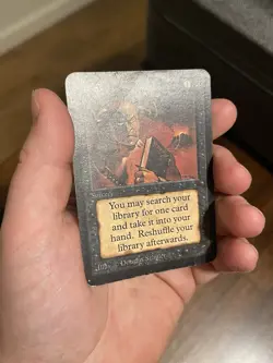 Mtg Magic The gathering Alpha Demonic Tutor - Image 4