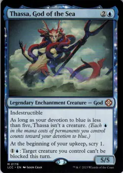 Thassa, God of the Sea - Commander: The Lost Caverns of Ixalan - 176 - NM - Image 1