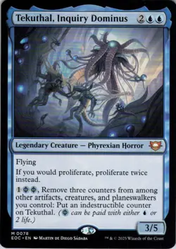 Tekuthal, Inquiry Dominus - Commander: Edge of Eternities - 78 - NM - Image 1