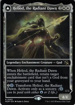 Heliod, the Radiant Dawn (Showcase) - March of the Machine (293) - NM - Image 1