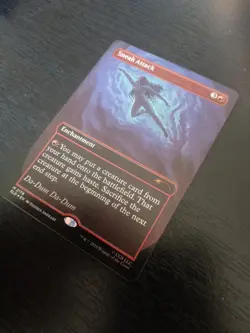 MTG Sneak Attack (Rainbow Foil) Secret Lair x Jaws 2178 NM - Image 2