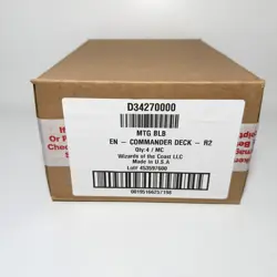 Magic: The Gathering Bloomburrow Commander Deck Case Of 4 R2 Sealed - Image 1