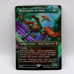 MTG Secret Lair x TMNT Ninja Turtles Foil Set (6x) M0001-M0006 Borderless - Image 5