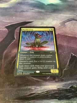 PSYCHIC FROG | FOIL | SECRETS OF STRIXHAVEN STORE CHAMPIONSHIP TOP 8 PROMO | MTG - Image 3