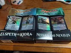 Mtg Duel Decks Elspeth vs Kiora Nissa vs Ob Nixilis NIB 2 Duel Deck Sets Sealed - Image 1