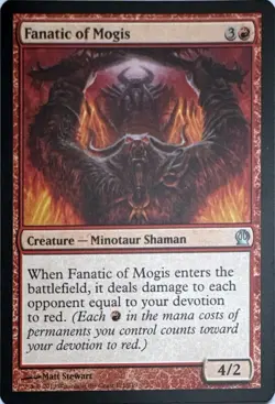 [B4G1] Fanatic of Mogis 121 - Theros - NM MTG - Image 1