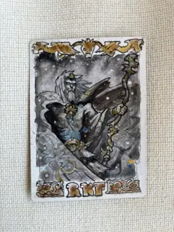 MTG Nebuchadnezzar Legends Painted Artist Proof Signed RKF Ultra Rare 1/1 Alter - Image 1