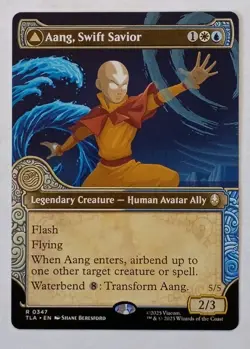 MTG - Aang, Swift Savior - Avatar: The Last Airbender 0347 - Regular Showcase R - Image 1