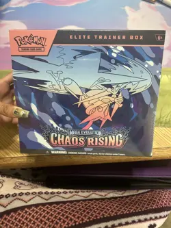 Pokemon Chaos Rising Elite Trainer Box Factory Sealed ETB - Image 1